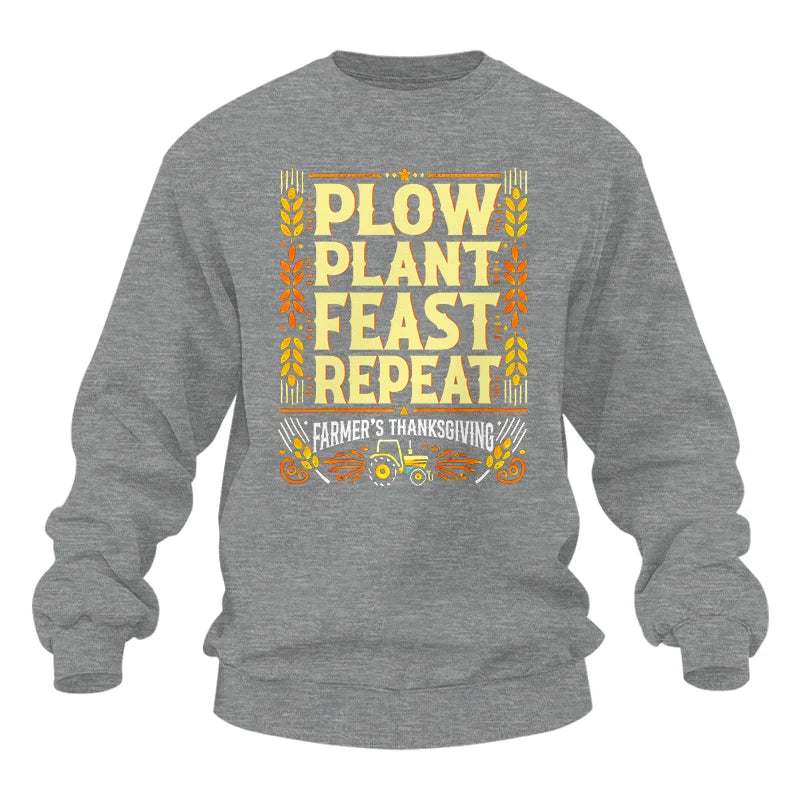 Plow Plant Feast Repeat - Unisex Heavy Blend™ Crewneck Sweatshirt