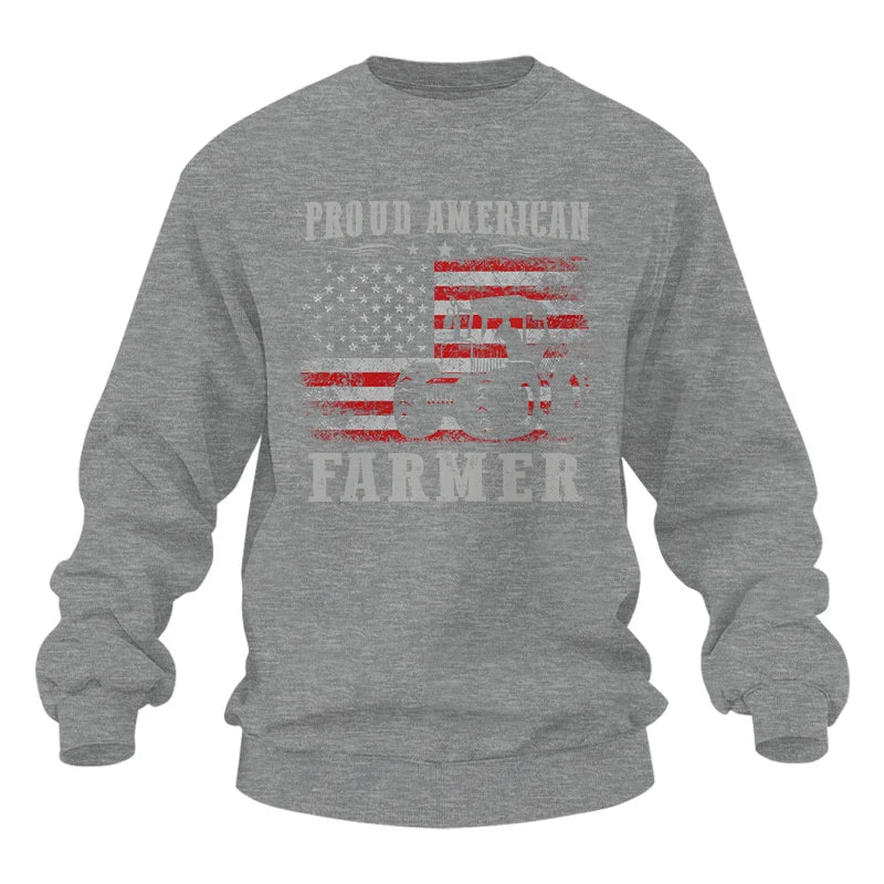 Proud American Farmer - Unisex Heavy Blend™ Crewneck Sweatshirt