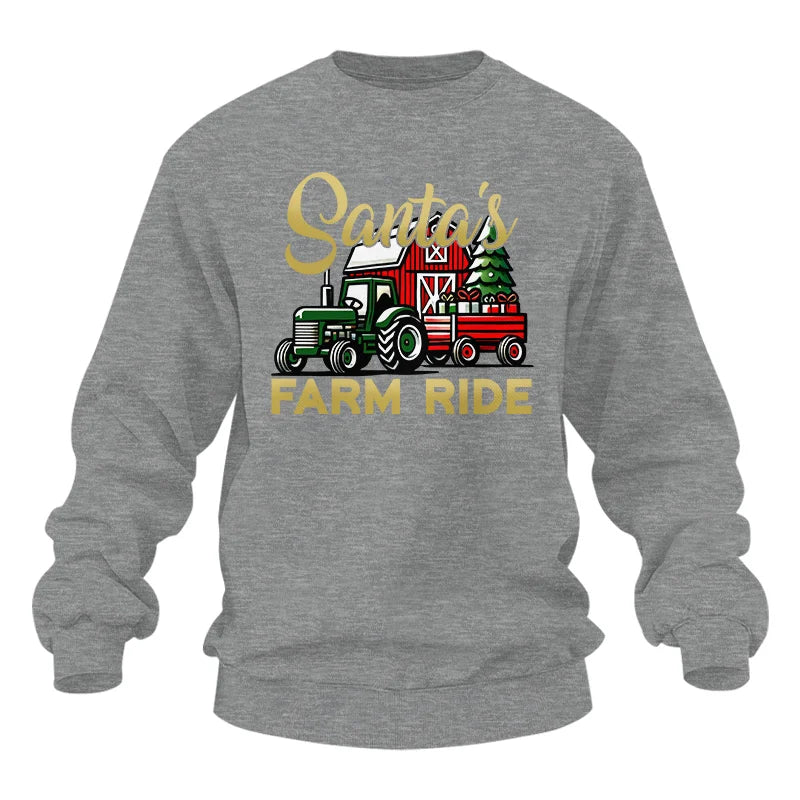 Santa's Farm Ride 2 - Unisex Heavy Blend™ Crewneck Sweatshirt