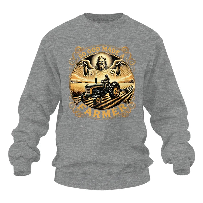 Image of So God Made A Farmer 1 - Unisex Heavy Blend™ Crewneck Sweatshirt