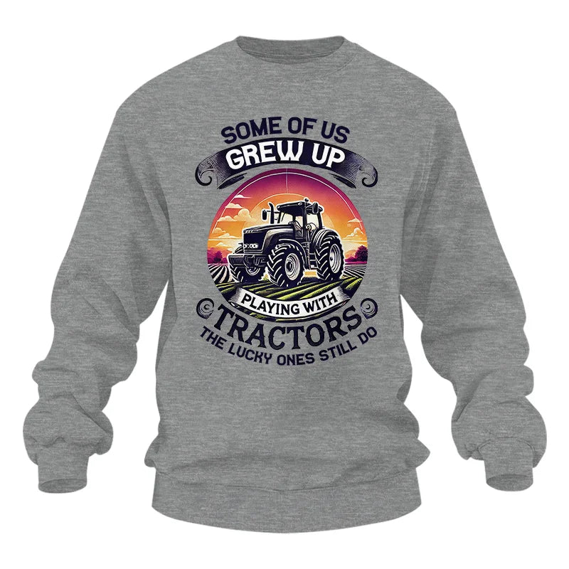 Some Of Us Grew Up Playing With Tractors 4 - Unisex Heavy Blend™ Crewneck Sweatshirt