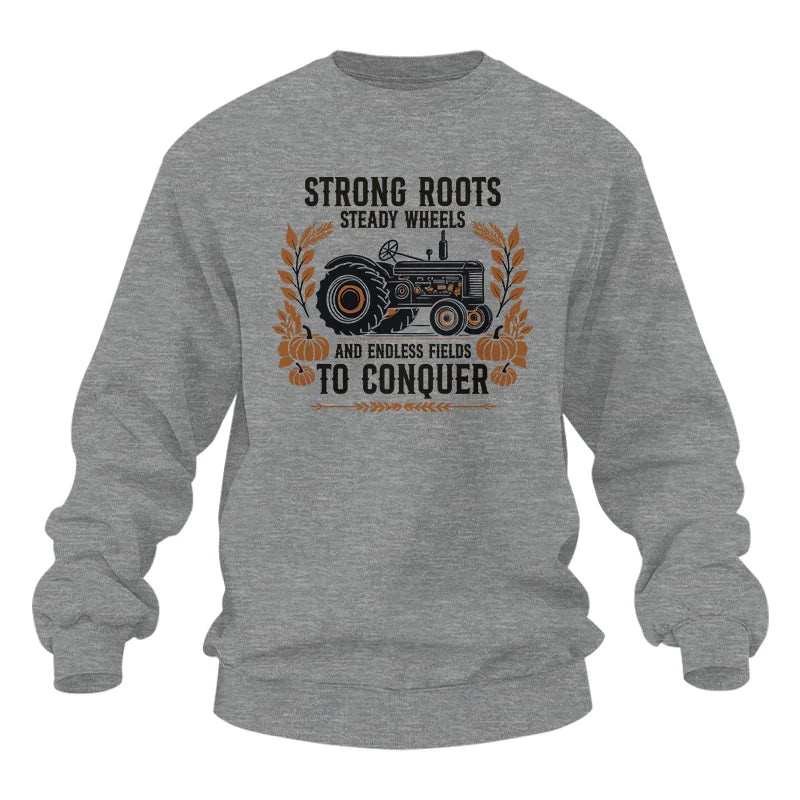 Thanksgiving Farmer Endless Fields To Conquer 5 - Unisex Heavy Blend™ Crewneck Sweatshirt