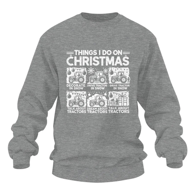 Things I Do On Christmas - Unisex Heavy Blend™ Crewneck Sweatshirt