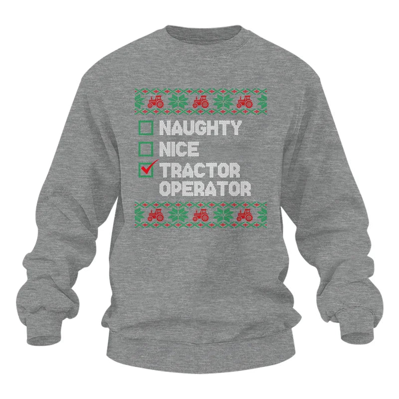 Tractor Operator - Unisex Heavy Blend™ Crewneck Sweatshirt