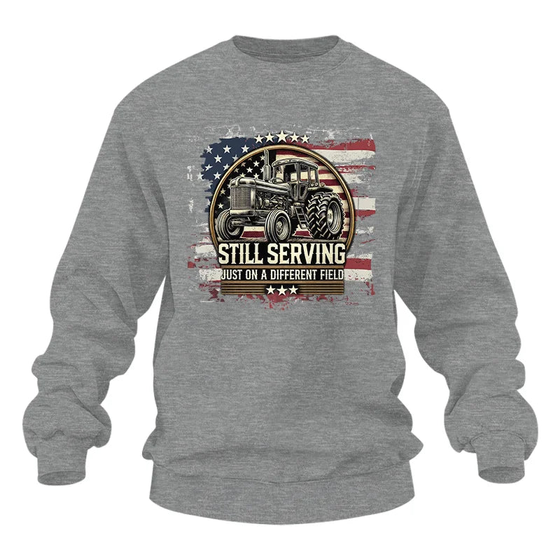 Veteran Farmer Still Serving 1 - Unisex Heavy Blend™ Crewneck Sweatshirt