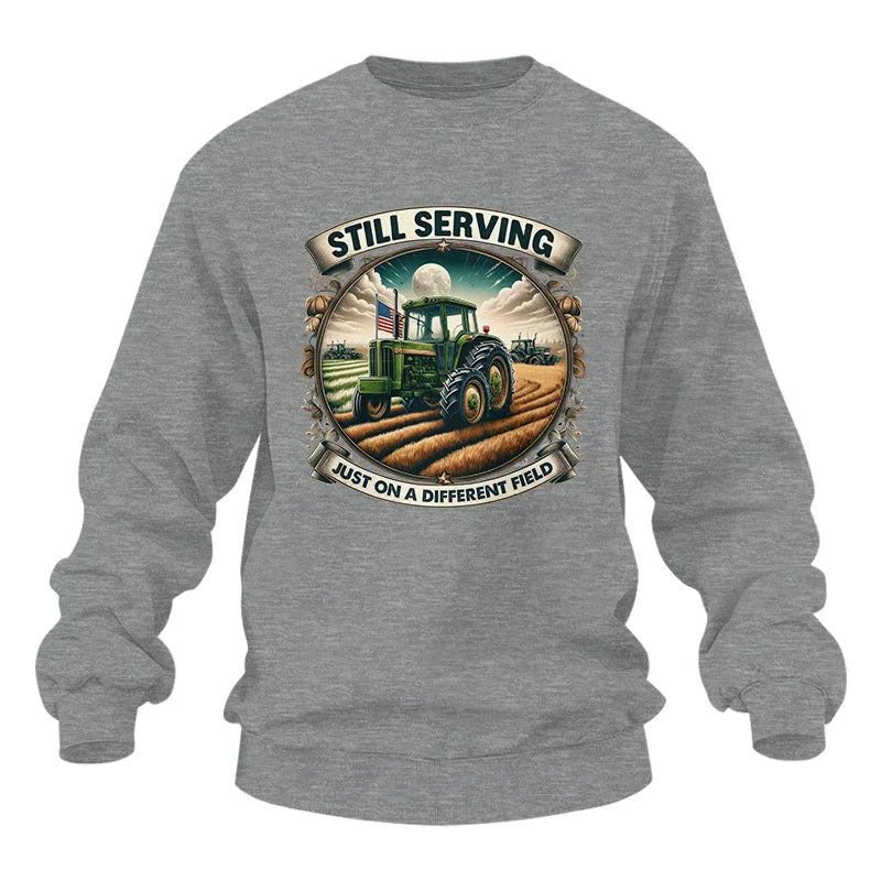 Veteran Farmer Still Serving 4 - Unisex Heavy Blend™ Crewneck Sweatshirt