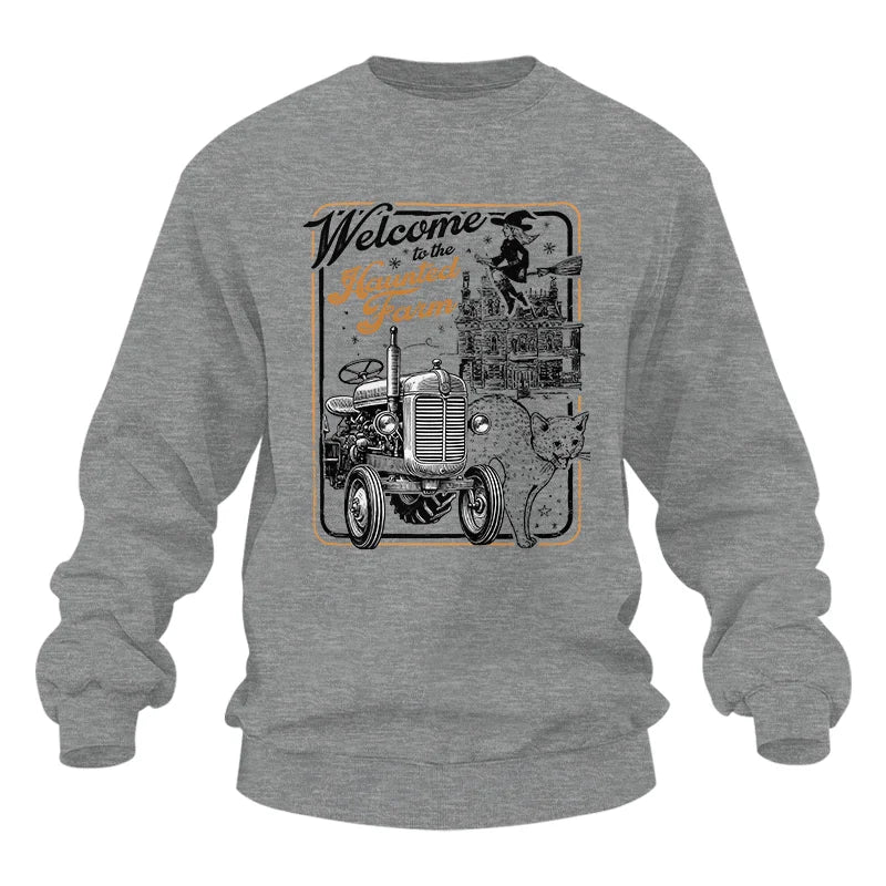 Welcome To The Haunted Farm 1 - Unisex Heavy Blend™ Crewneck Sweatshirt