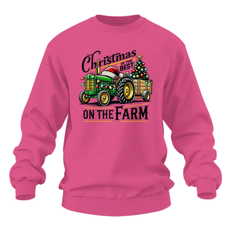 Christmas Is The Best On The Farm 3 - Unisex Heavy Blend™ Crewneck Sweatshirt