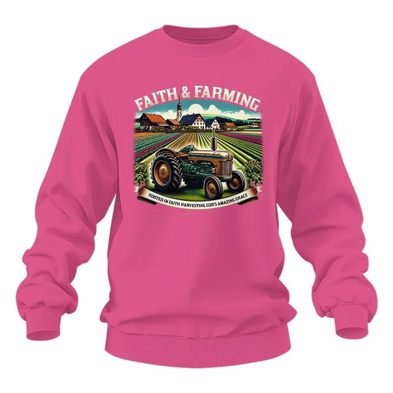 Faith And Farming 4 - Unisex Heavy Blend™ Crewneck Sweatshirt