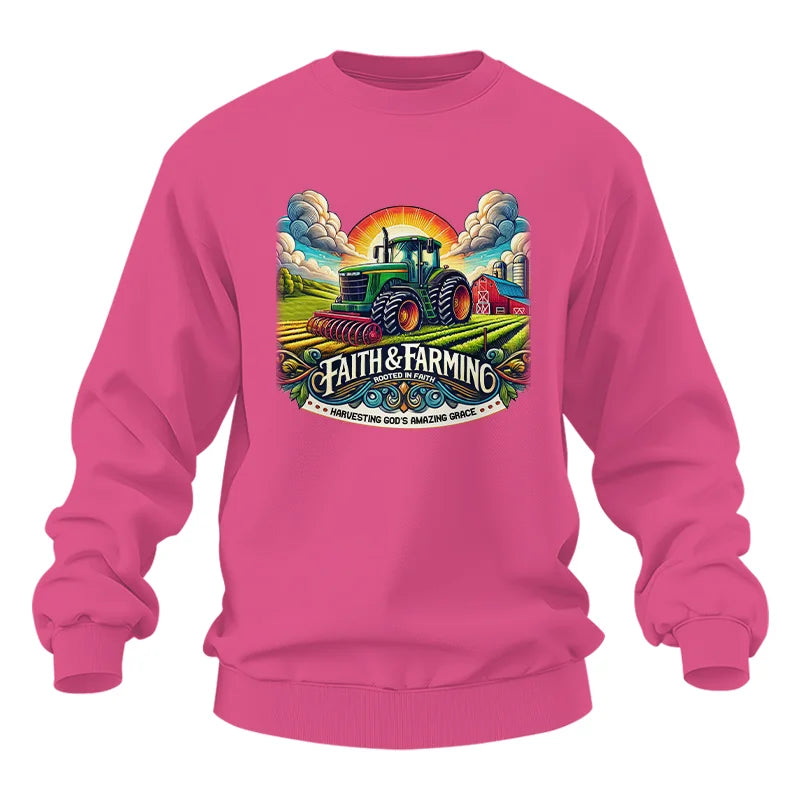 Image of Faith and Farming 5 - Unisex Heavy Blend™ Crewneck Sweatshirt