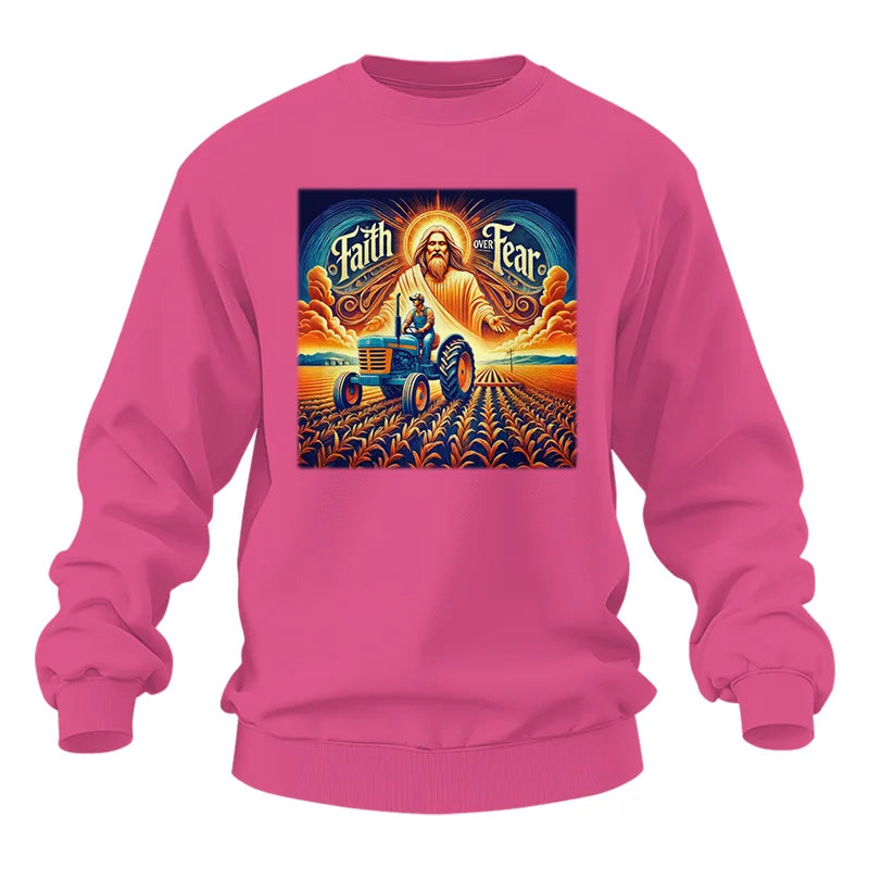 Faith Over Fear 1 - Unisex Heavy Blend™ Crewneck Sweatshirt