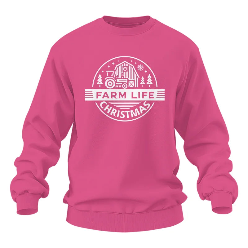 Farm Life Christmas 1 - Unisex Heavy Blend™ Crewneck Sweatshirt