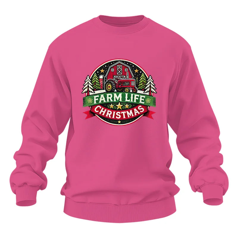 Farm Life Christmas 3 - Unisex Heavy Blend™ Crewneck Sweatshirt