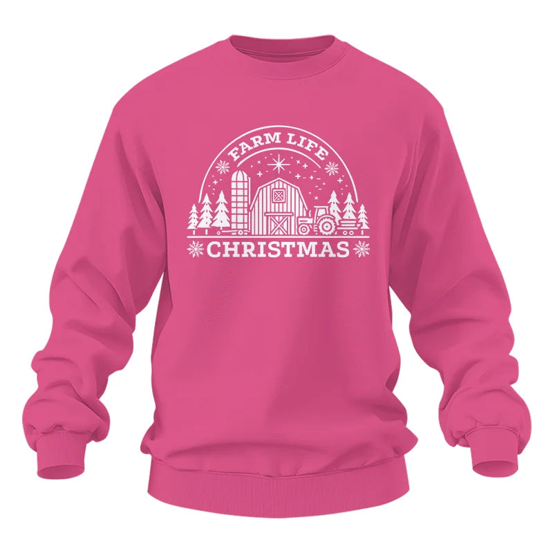 Farm Life Christmas 4 - Unisex Heavy Blend™ Crewneck Sweatshirt