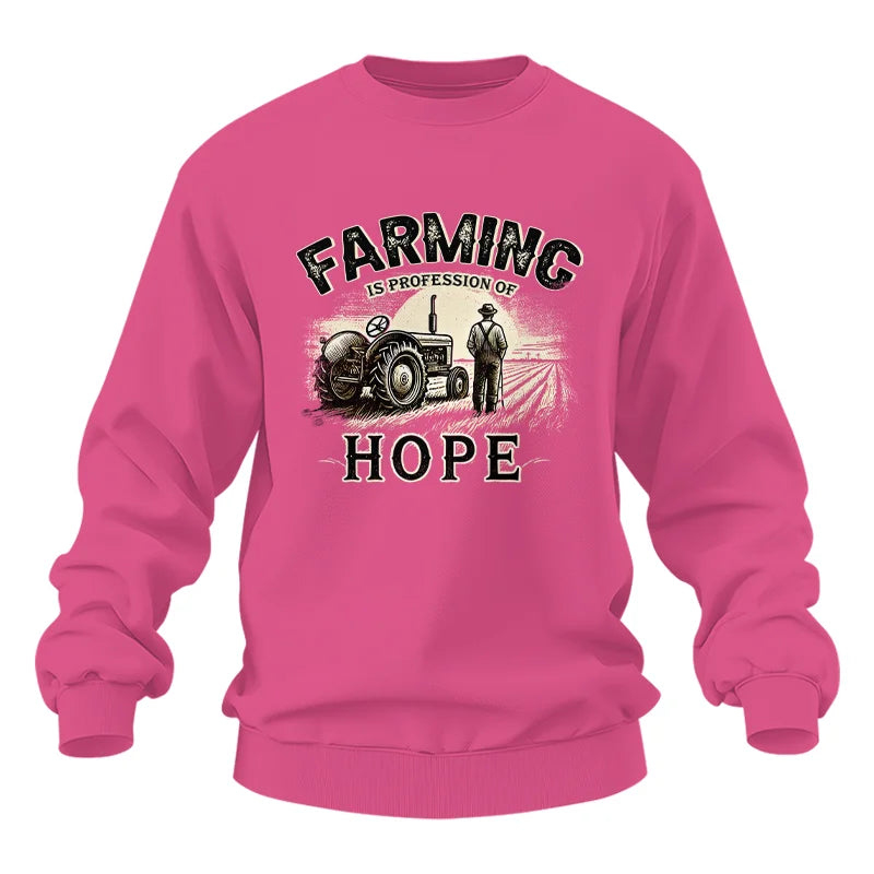 Image of Farming Is A Profession Of Hope 2 - Unisex Heavy Blend™ Crewneck Sweatshirt