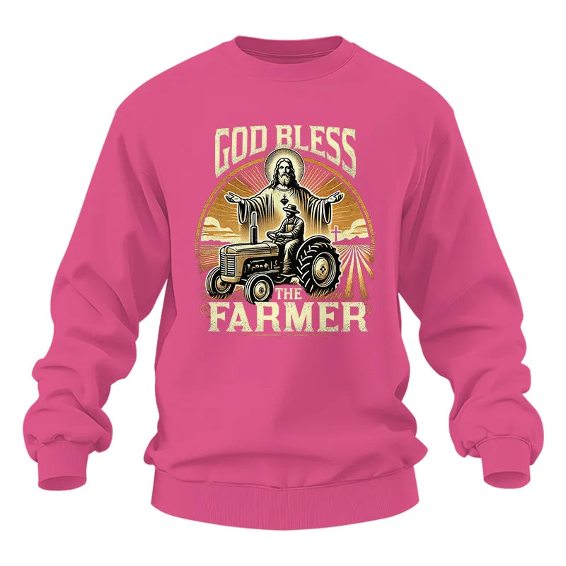 God Bless The Farmer 1 - Unisex Heavy Blend™ Crewneck Sweatshirt