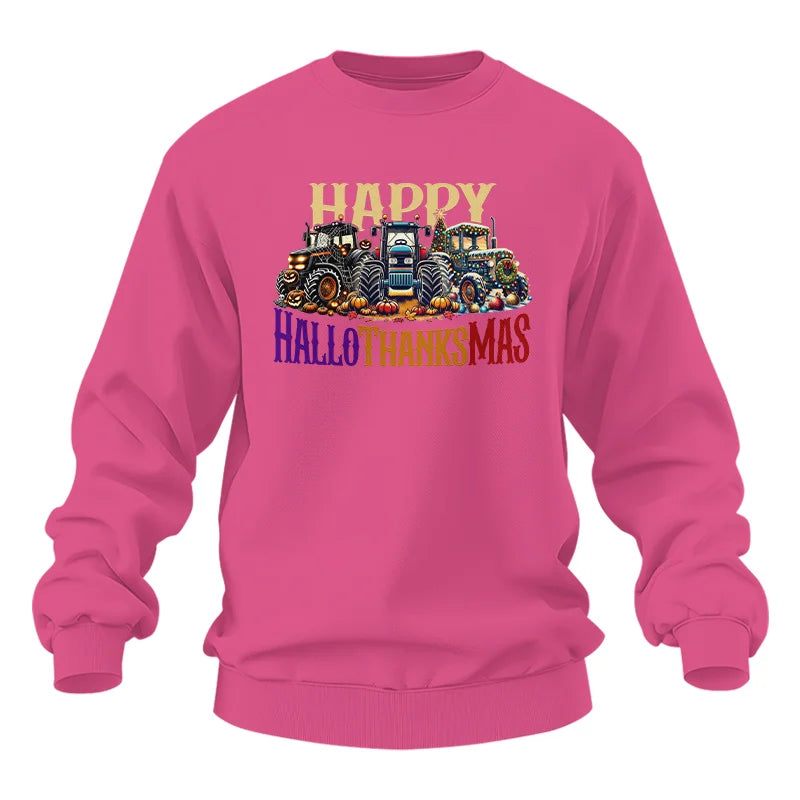 Happy HalloThanksMas - Unisex Heavy Blend™ Crewneck Sweatshirt