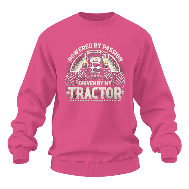 Powered By Passion Driven By My Tractor 6 - Unisex Heavy Blend™ Crewneck Sweatshirt