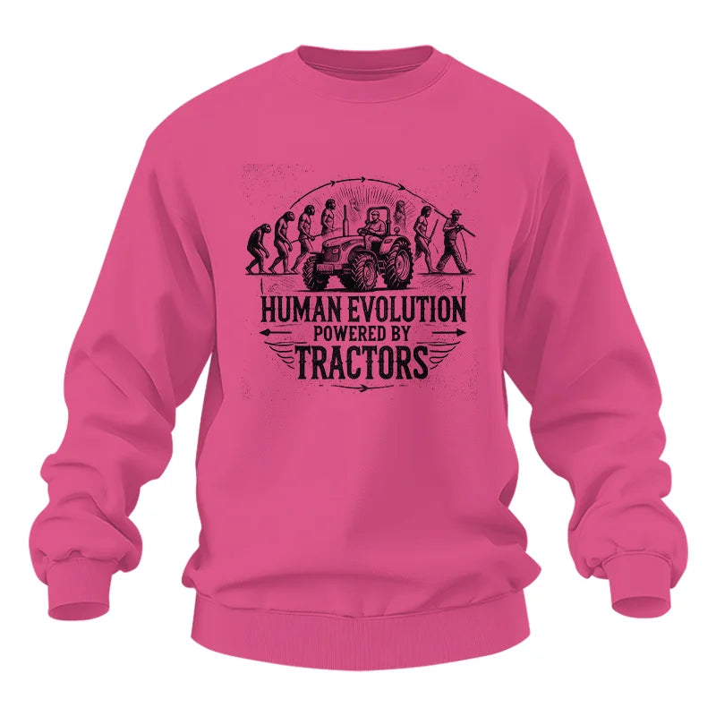 Image of Powered Tractors - Unisex Heavy Blend™ Crewneck Sweatshirt