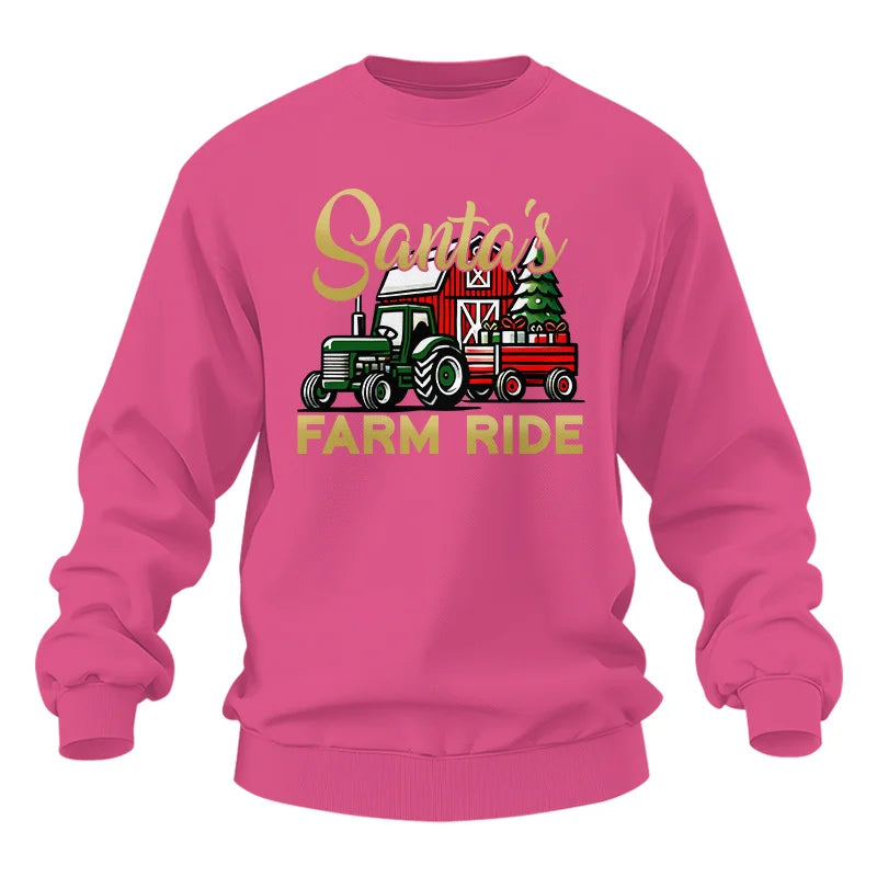 Santa's Farm Ride 2 - Unisex Heavy Blend™ Crewneck Sweatshirt