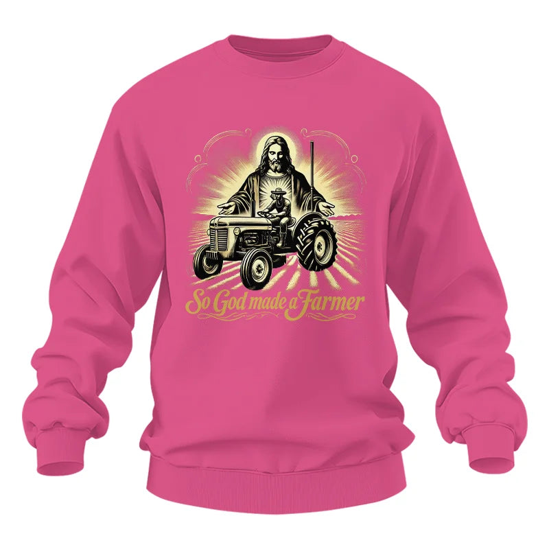 Image of So God Made A Farmer 2 - Unisex Heavy Blend™ Crewneck Sweatshirt