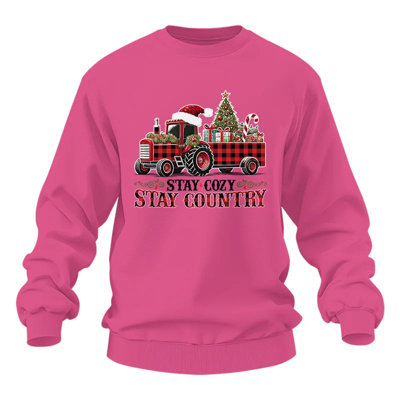 Stay Cozy Stay Country - Unisex Heavy Blend™ Crewneck Sweatshirt