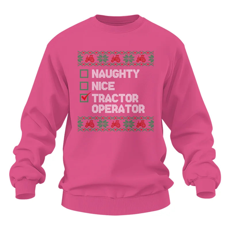 Tractor Operator - Unisex Heavy Blend™ Crewneck Sweatshirt