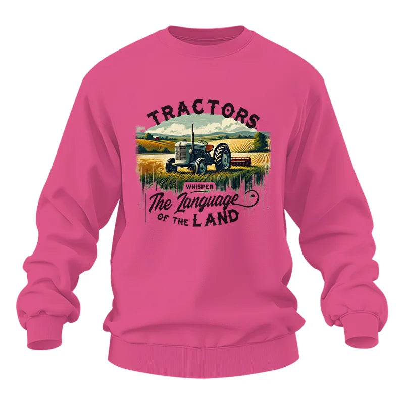 Image of Tractors Whisper The Language Of The Land 2 - Unisex Heavy Blend™ Crewneck Sweatshirt