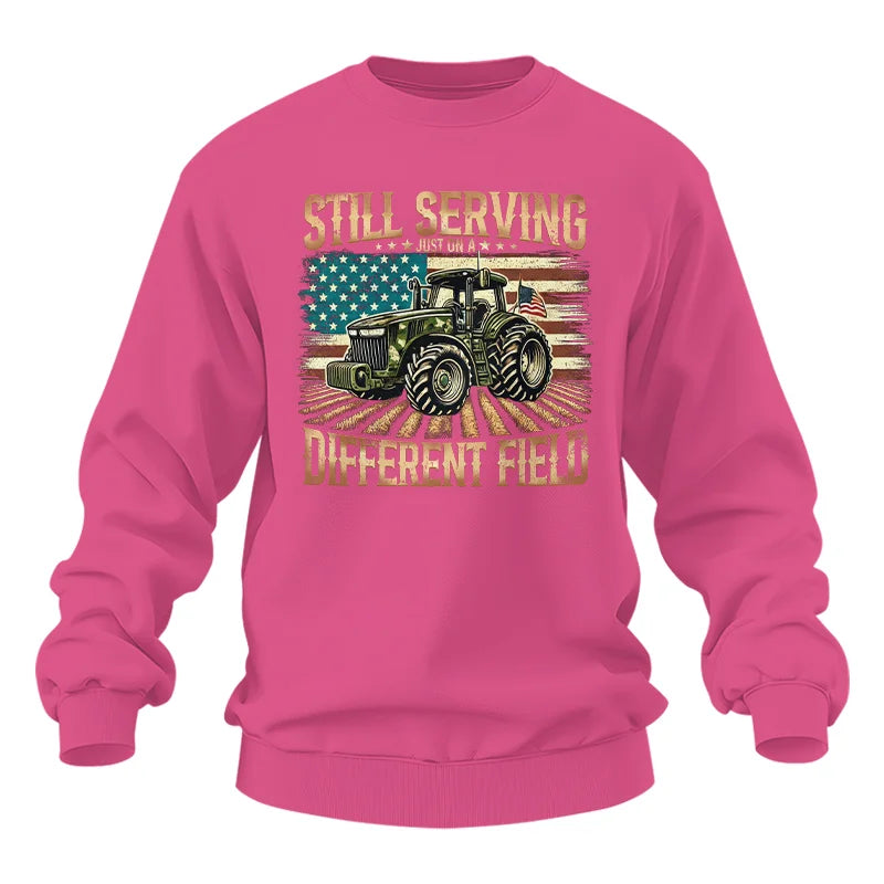 Image of Veteran Farmer Still Serving 5 - Unisex Heavy Blend™ Crewneck Sweatshirt