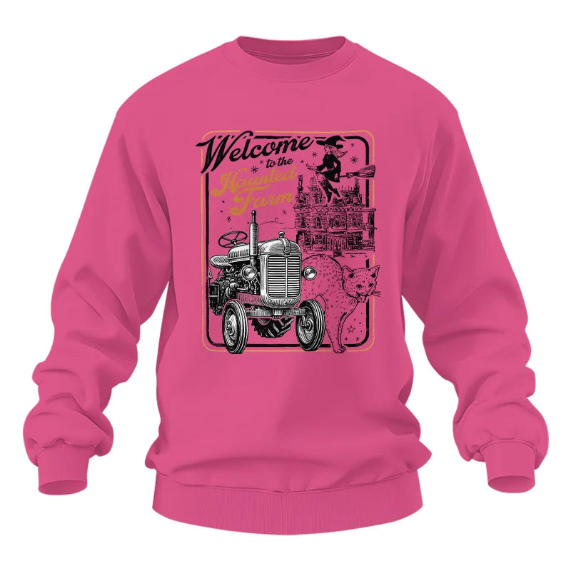 Welcome To The Haunted Farm 1 - Unisex Heavy Blend™ Crewneck Sweatshirt