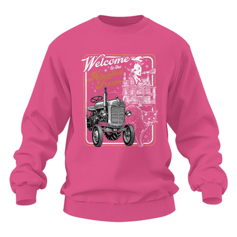 Welcome To The Haunted Farm 2 - Unisex Heavy Blend™ Crewneck Sweatshirt