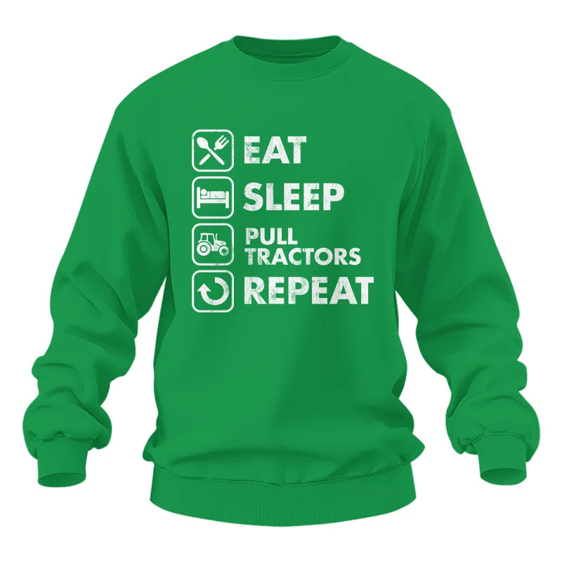 Image of Eat Sleep Pull Tractors Repeat - Unisex Heavy Blend™ Crewneck Sweatshirt