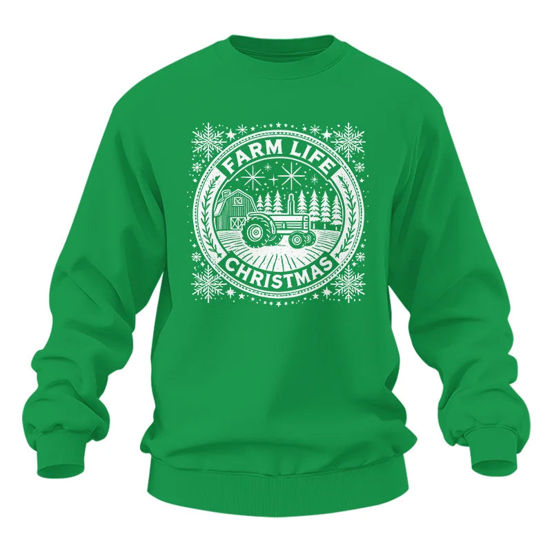 Farm Life Christmas 2 - Unisex Heavy Blend™ Crewneck Sweatshirt