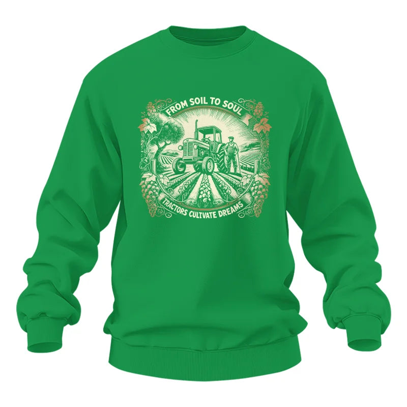 Image of From Soil To Soul_Tractors Cultivate Dreams 2 - Unisex Heavy Blend™ Crewneck Sweatshirt