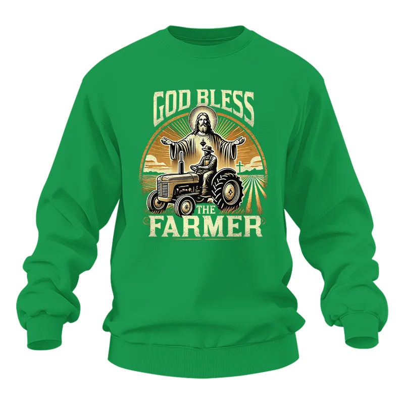 Image of God Bless The Farmer 1 - Unisex Heavy Blend™ Crewneck Sweatshirt