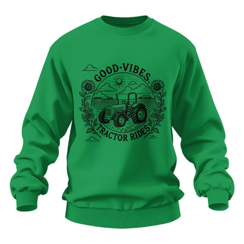 Good Vibes Tractor Rides - Unisex Heavy Blend™ Crewneck Sweatshirt