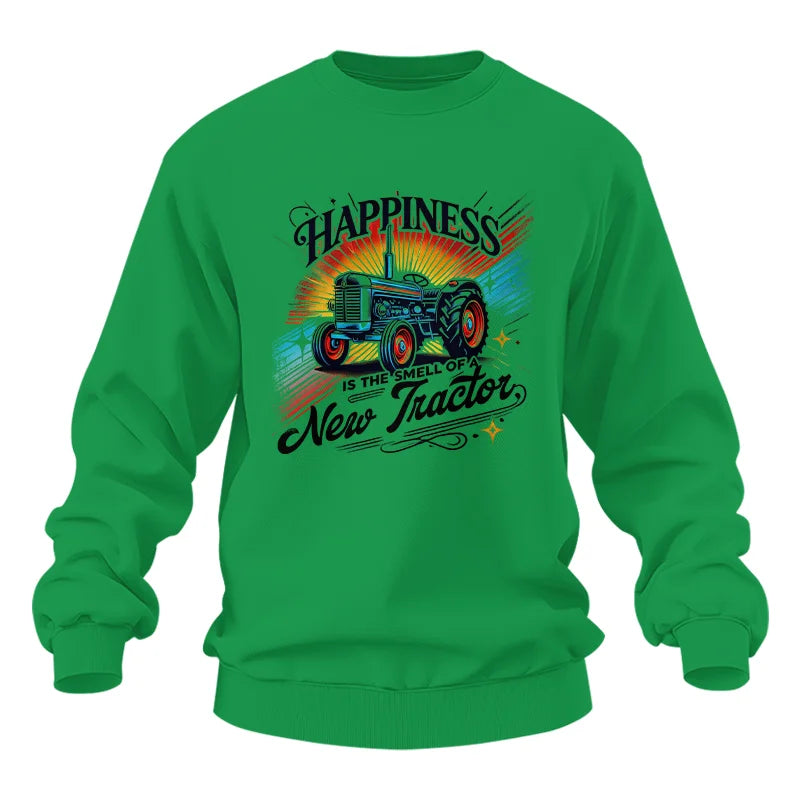 Image of Happiness Is The Smell Of A New Tractor - Unisex Heavy Blend™ Crewneck Sweatshirt