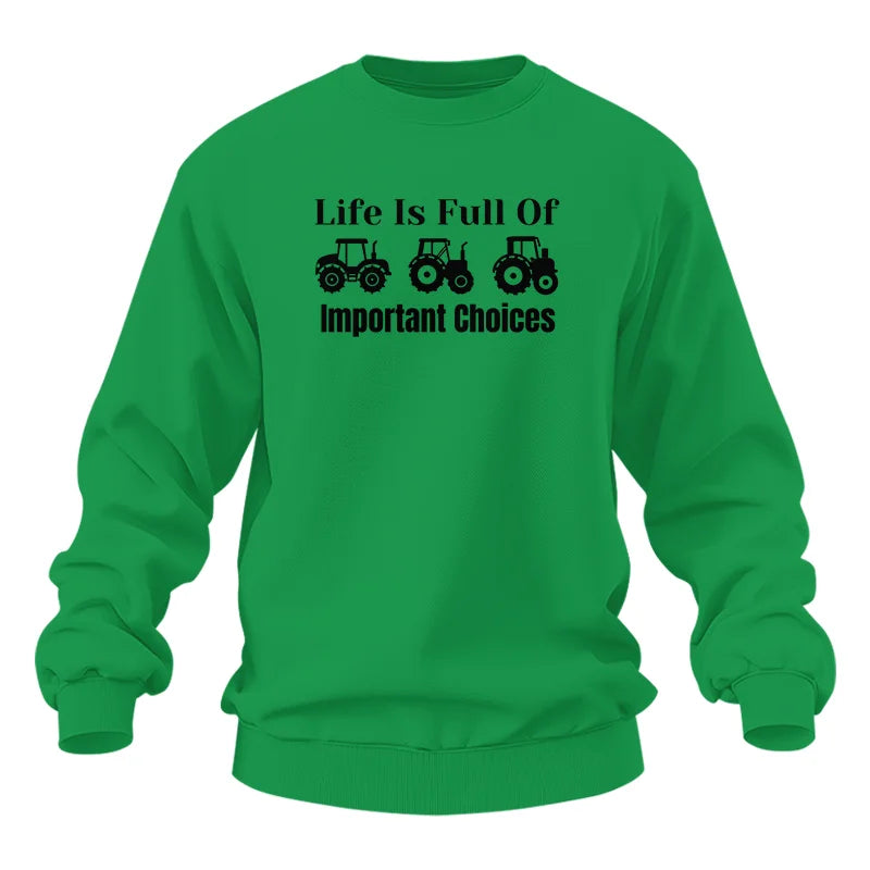 Image of Life Is Full Of Important Choices 22 - Unisex Heavy Blend™ Crewneck Sweatshirt