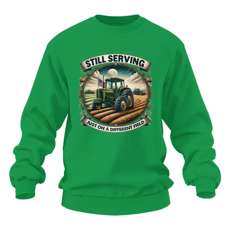 Image of Veteran Farmer Still Serving 4 - Unisex Heavy Blend™ Crewneck Sweatshirt