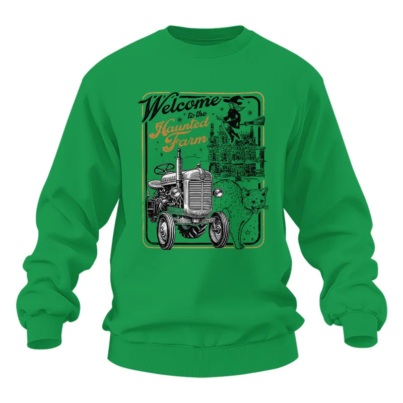 Welcome To The Haunted Farm 1 - Unisex Heavy Blend™ Crewneck Sweatshirt