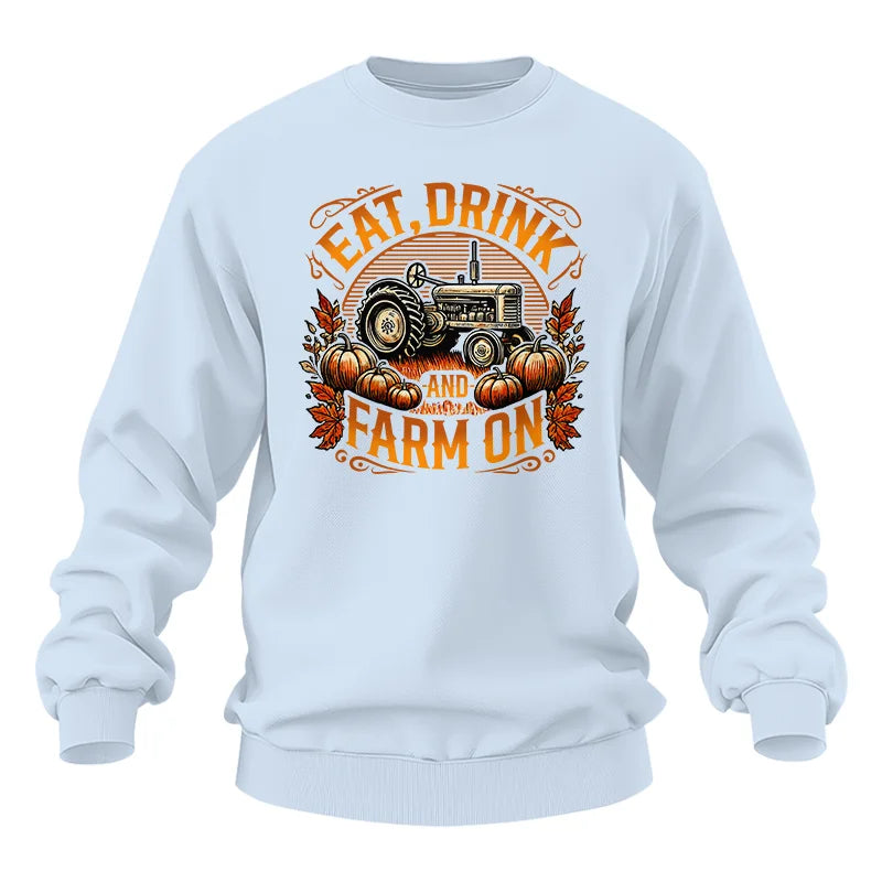 Eat Drink and Farm On 2 - Unisex Heavy Blend™ Crewneck Sweatshirt