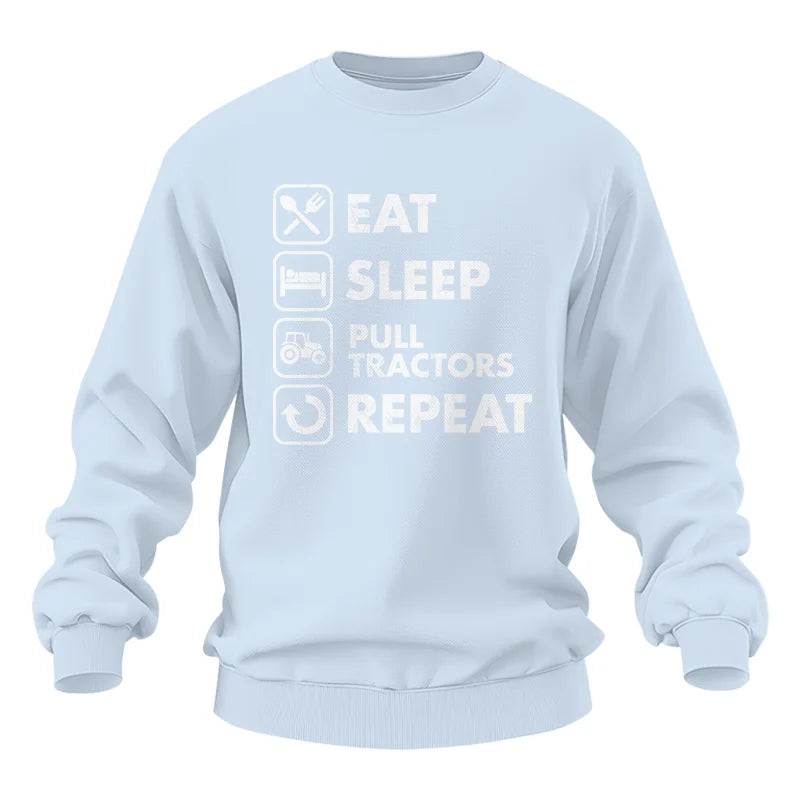 Eat Sleep Pull Tractors Repeat - Unisex Heavy Blend™ Crewneck Sweatshirt