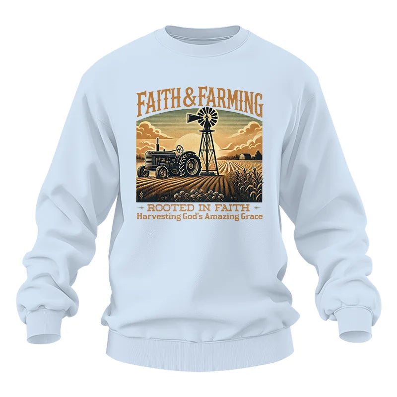 Faith And Farming 3 - Unisex Heavy Blend™ Crewneck Sweatshirt