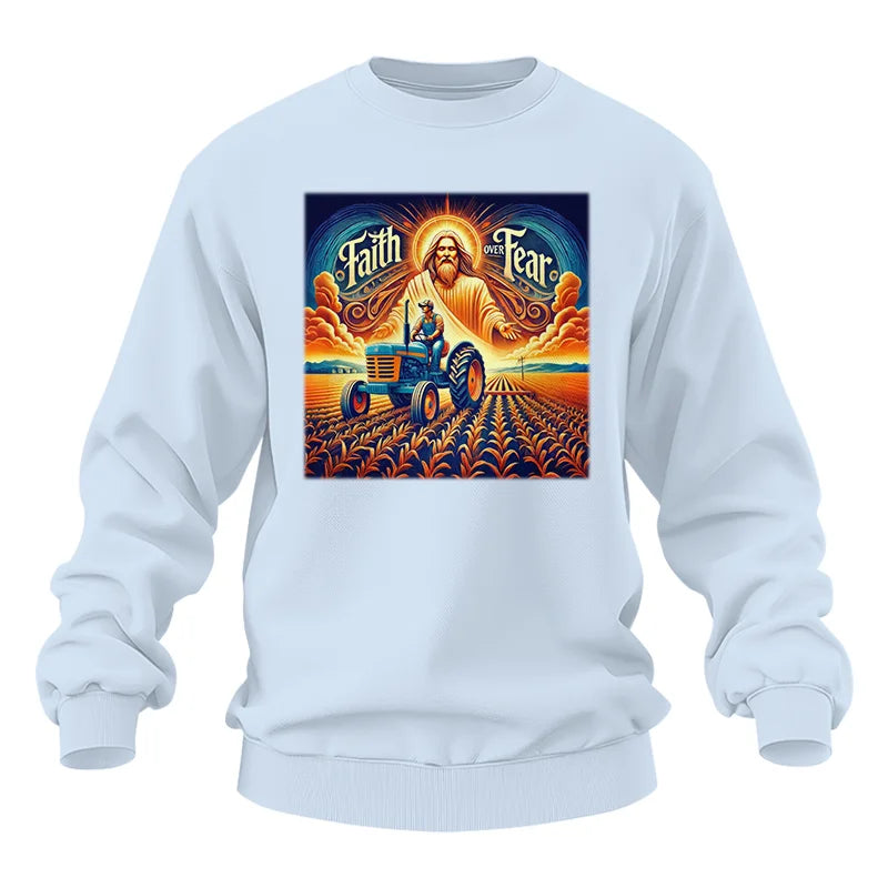 Faith Over Fear 1 - Unisex Heavy Blend™ Crewneck Sweatshirt