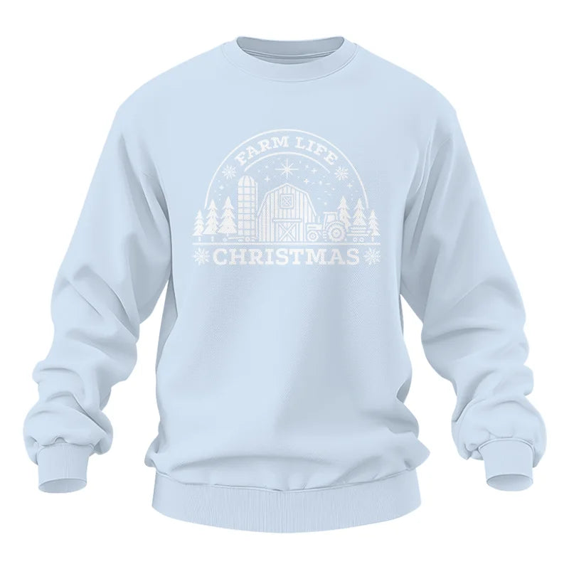 Image of Farm Life Christmas 4 - Unisex Heavy Blend™ Crewneck Sweatshirt