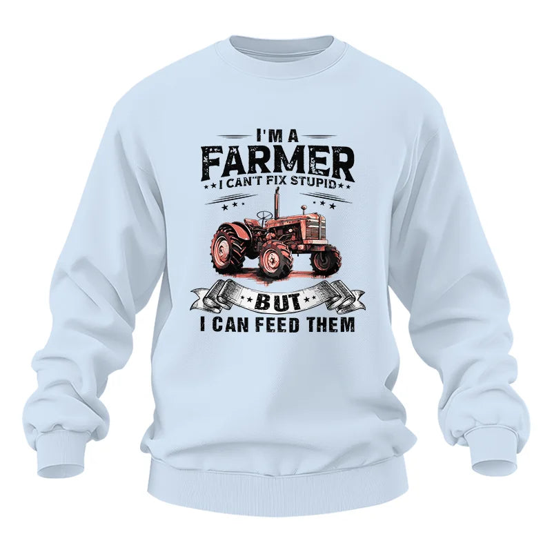 Farmer Can't Fix Stupid - Unisex Heavy Blend™ Crewneck Sweatshirt