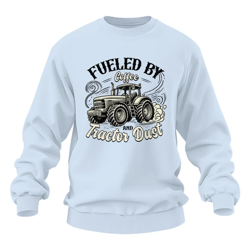 Fueled By Coffee And Tractor Dust 2 - Unisex Heavy Blend™ Crewneck Sweatshirt