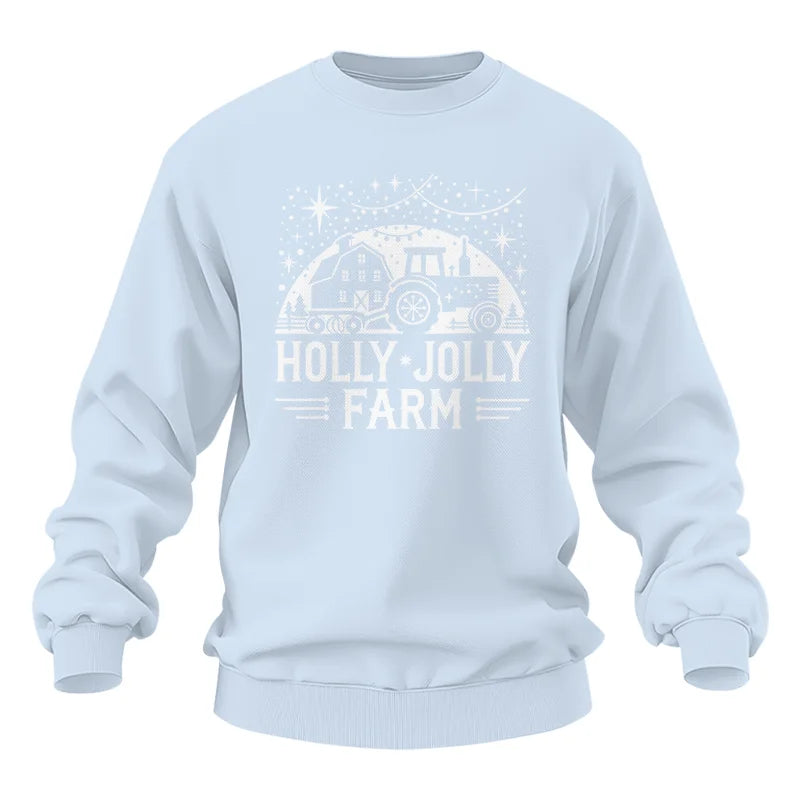 Image of Holly Jolly Farm 2 - Unisex Heavy Blend™ Crewneck Sweatshirt