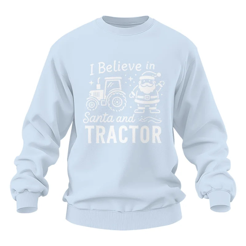 Image of I Believe In Santa And Tractor - Unisex Heavy Blend™ Crewneck Sweatshirt