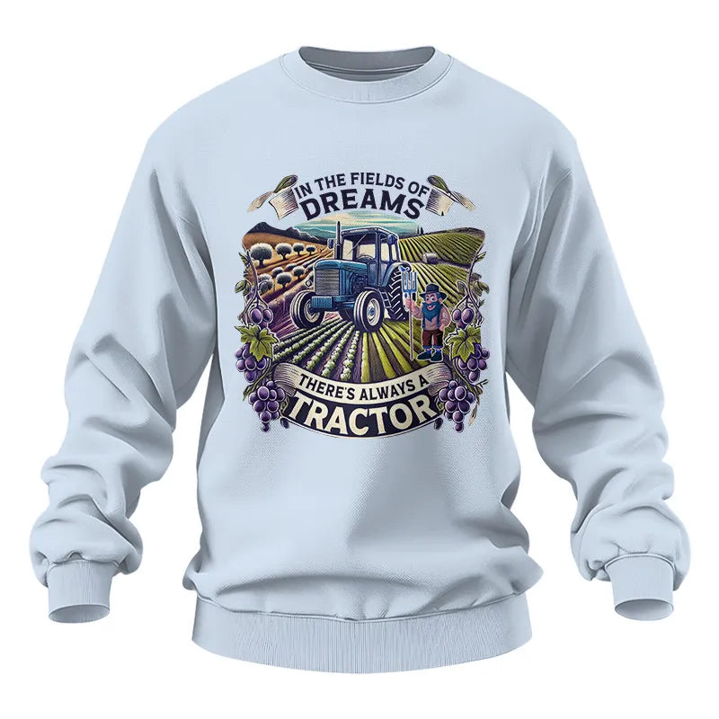 Image of In The Fields Of Dreams There's Always A Tractor 1 - Unisex Heavy Blend™ Crewneck Sweatshirt